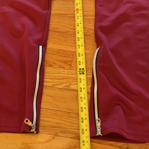 NWT Seven Souls 7S men’s tri-colored joggers, polyester, zippered pockets - Picture 9 of 11